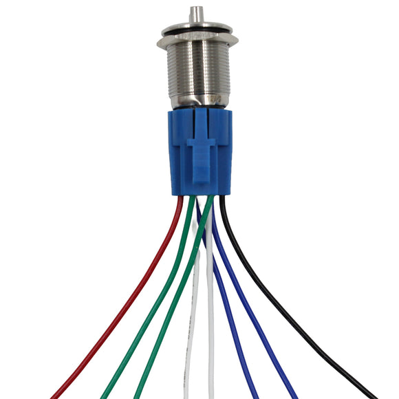 19mm Latching/Non-momentary Rotary Switch LED