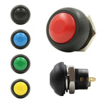 12mm Round Latching Dome Push Button Switch (010 Series)