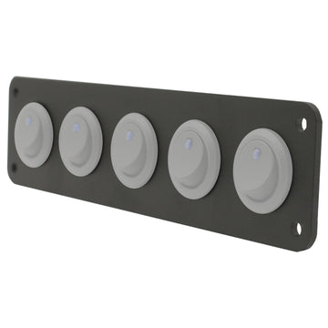 5 Gang Switch Panel