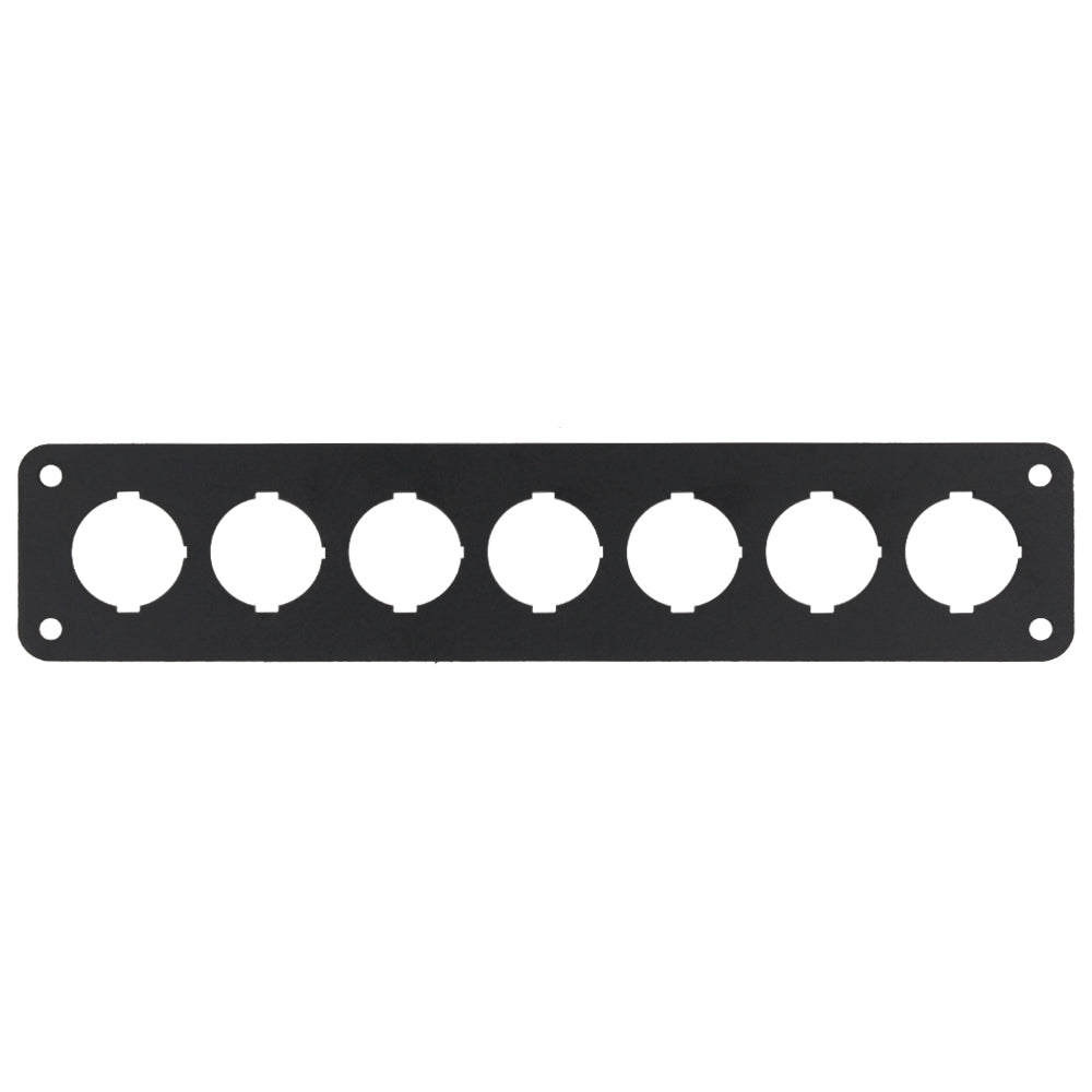 7 gang switch panel