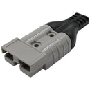 Dual connector cover for power setups