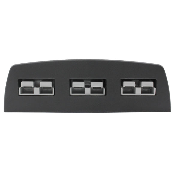 triple 50a anderson type plug surface mount