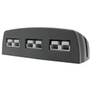 triple 50a anderson type plug surface mount front