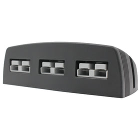 triple 50a anderson type plug surface mount front