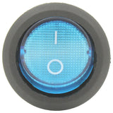20mm Mini Round Toggle Switch - Full LED