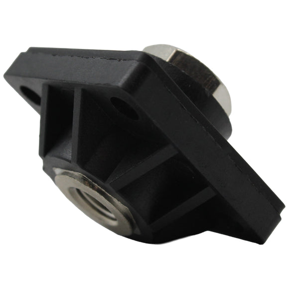 M8 bulkhead power connectors Black