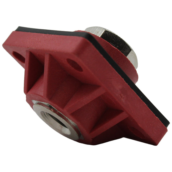 Panel mount M8 DC pass-through connectors