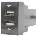 Dual USB Charger suit Mazda BT50 (Gen 1)-2