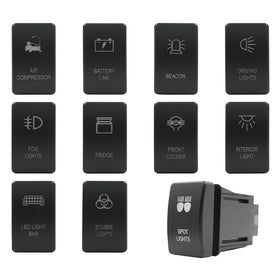 Push Switch suit Mazda BT50 (Gen 1) - White LED - 27 Styles