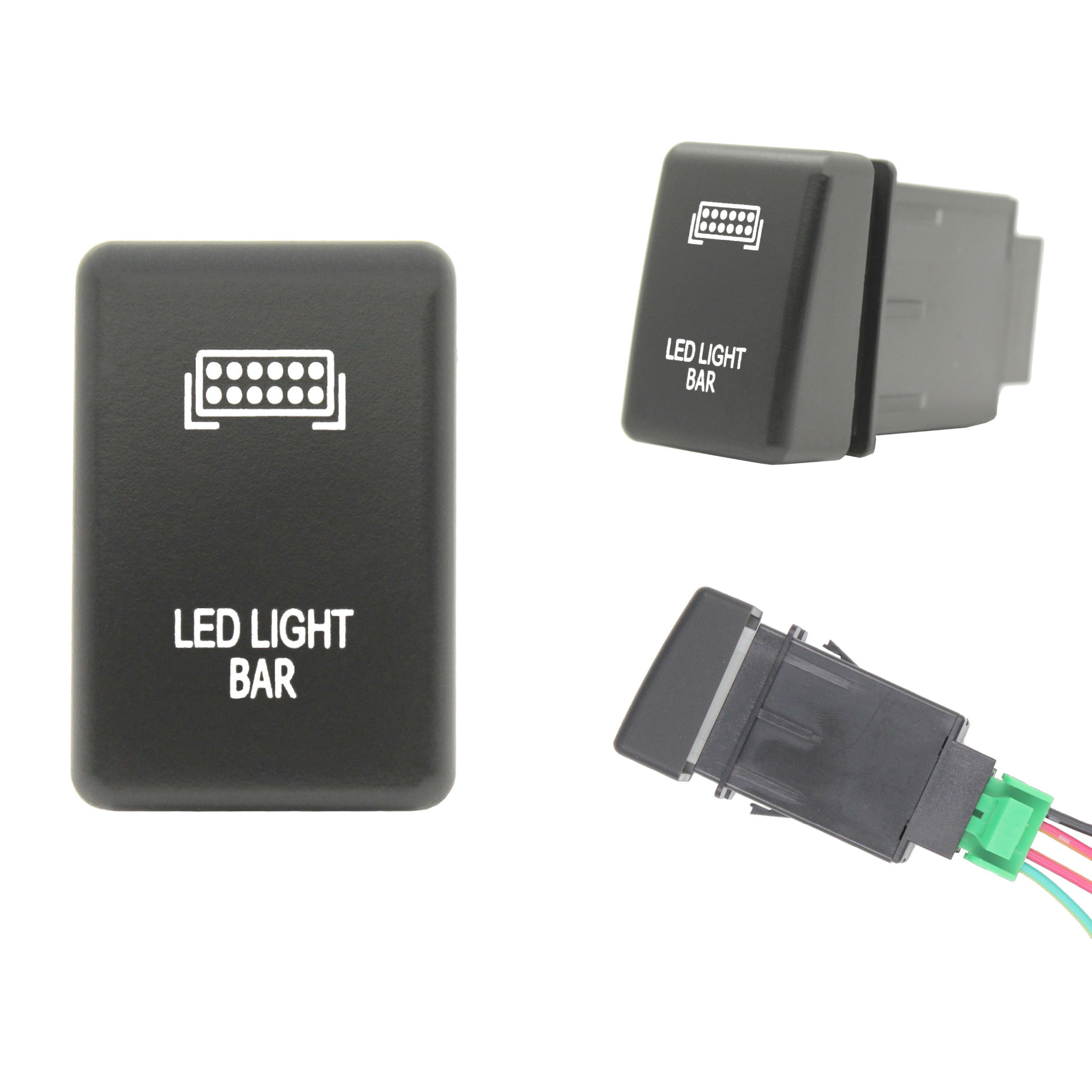 Push Switch suit Isuzu (Gen 1) - Blue LED - 50 Styles