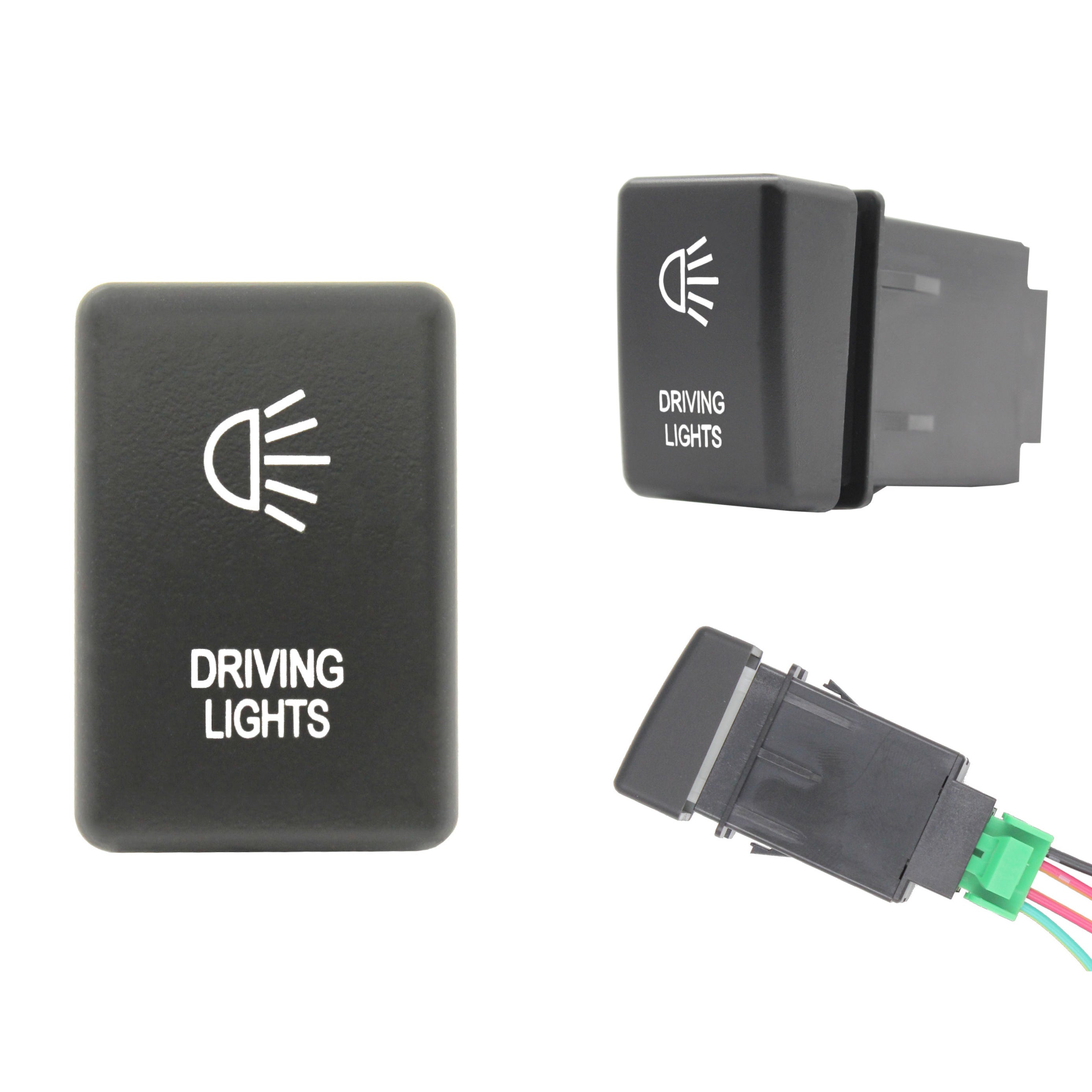 Push Switch suit Isuzu (Gen 1) - Blue LED - 50 Styles