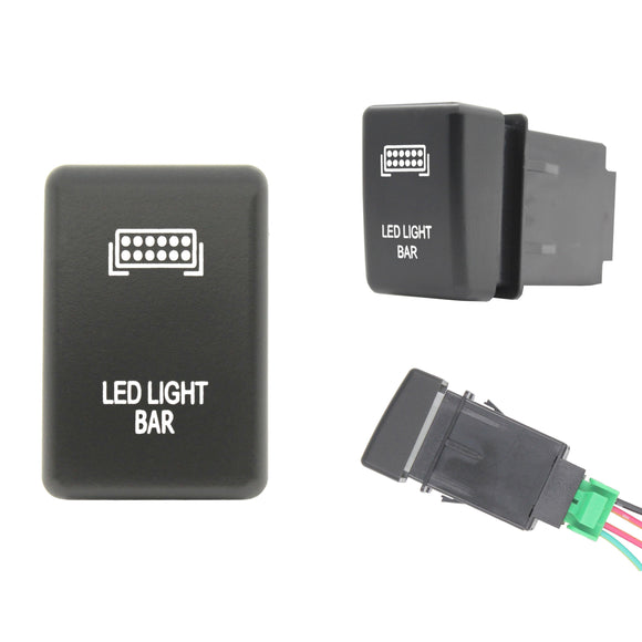 Push Switch suit Isuzu (Gen 1) - White LED - 50 Styles