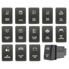 Push Switch suit Isuzu (Gen 1) - White LED - 50 Styles