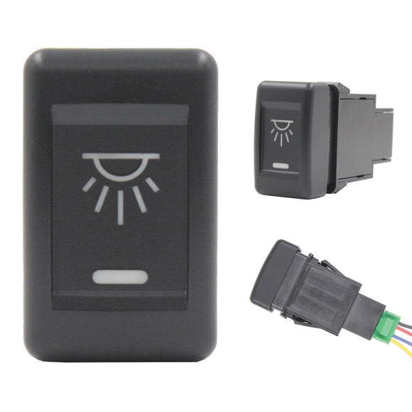 interior light push switch