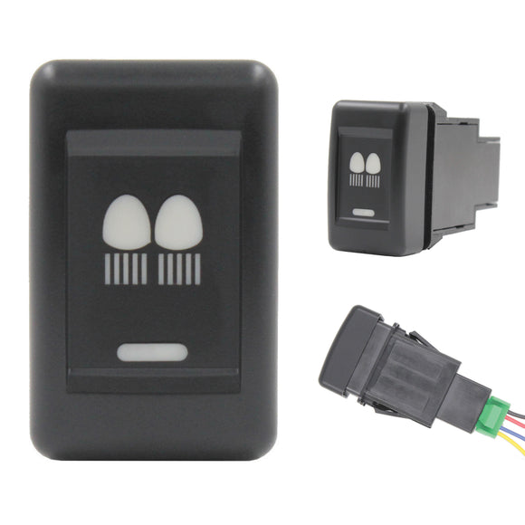 reverse lights push switch