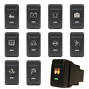 Push Switch suit Isuzu F & N Series (24V) Amber-Green LED - 64 Styles-1