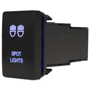 Push Switch suit Mitsubishi Small - Blue-Blue LED - 50 Styles-2