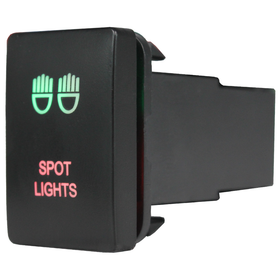 Push Switch suit Mitsubishi Small - Red-Green LED - 50 Styles - 0