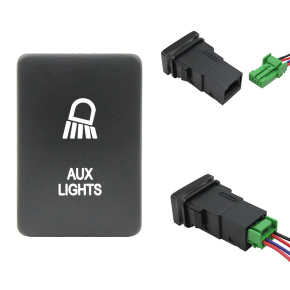 aux lights push switch mitsubishi