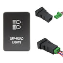 push switch jimny off road lights