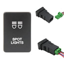 spot lights push switch mitsubishi