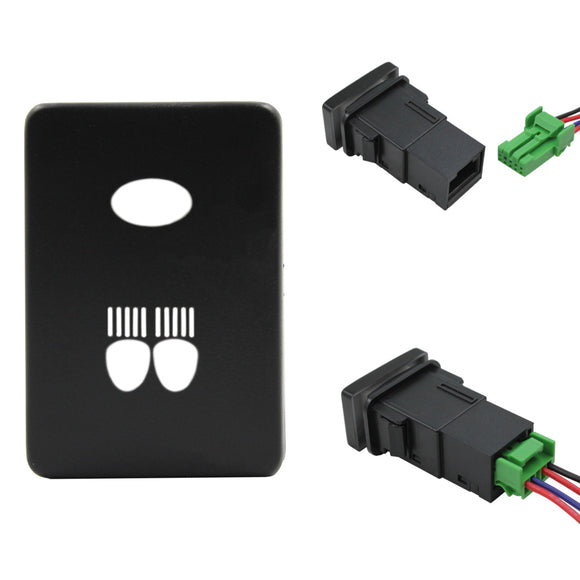 Push Switch suit Mitsubishi Small - Red LED - 50 Styles