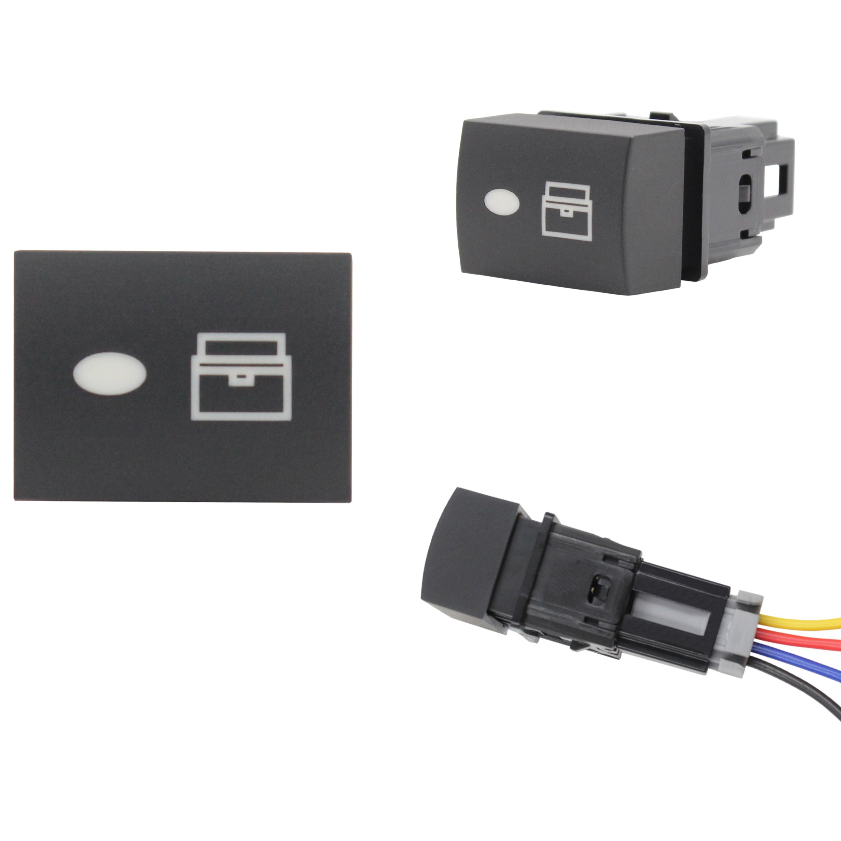 Push Switch Mitsubishi Slimline Fridge Symbol