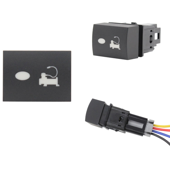 Push Switch Mitsubishi Slimline Air Compressor Symbol