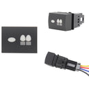 Push Switch Mitsubishi Slimline Rear Lights