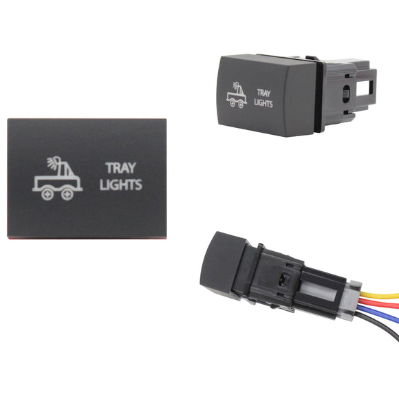 Push Switch Mitsubishi Slimline Tray Lights