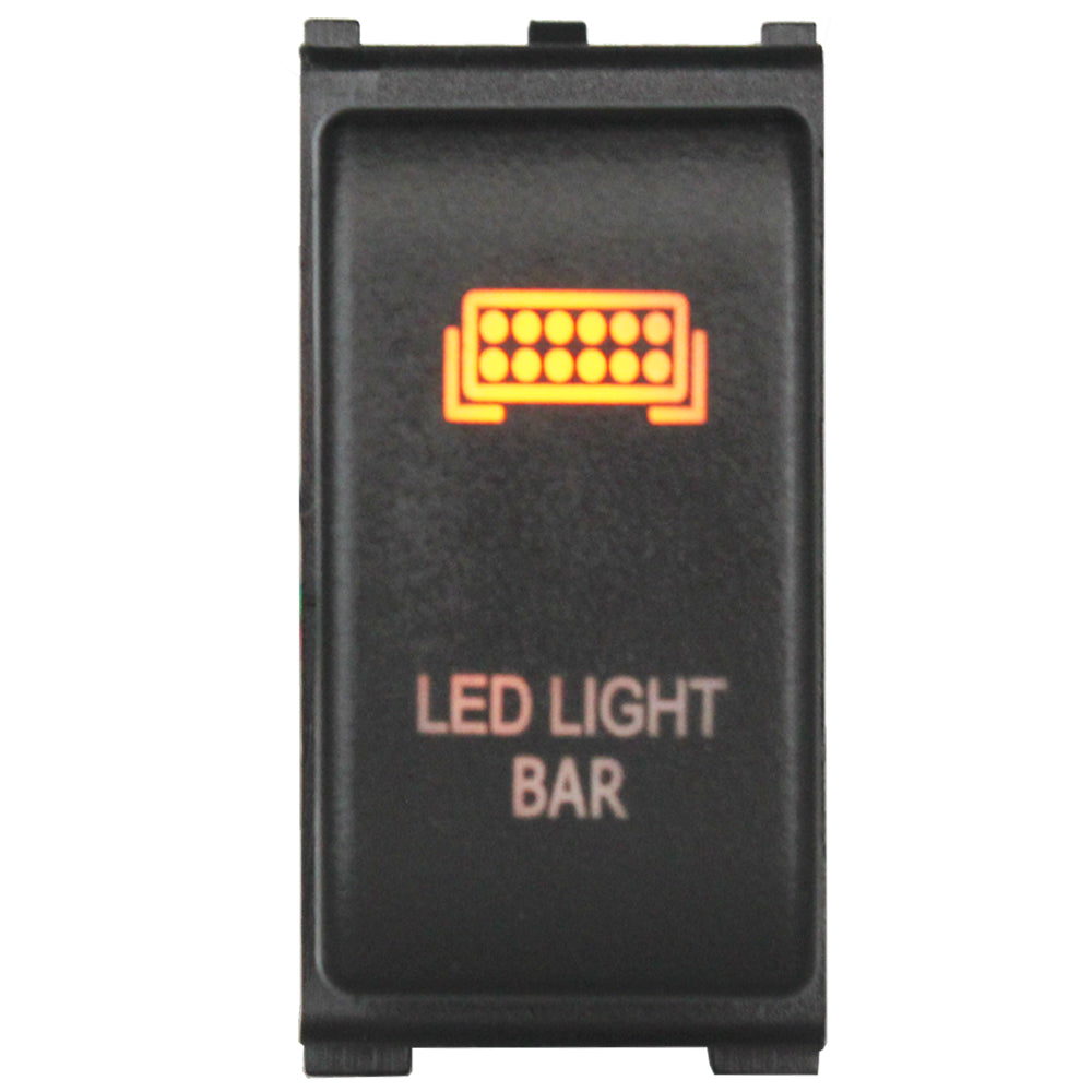 led light bar push switch nissan