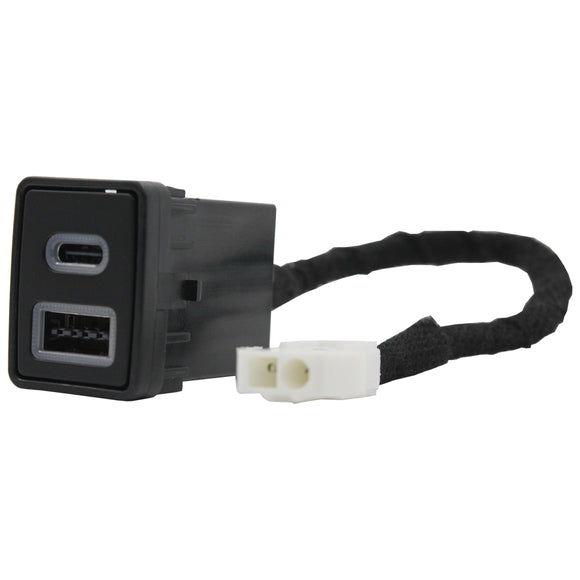 Type C + QC USB Charger - suit Nissan Small