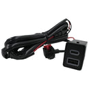 Type C + QC USB Charger - suit Nissan Small-3