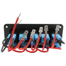 5 Gang Rocker Switch Panel Blue