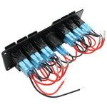 6 Rocker Switch + 4.2A Dual USB Volt Display