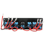 6 Rocker Switch + 4.2A Dual USB Volt Display