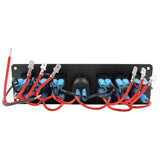 6 Rocker Switch + 4.2A Dual USB Volt Display