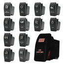 Laser Etched Rocker Switch - Amber LED - 88 Styles-1