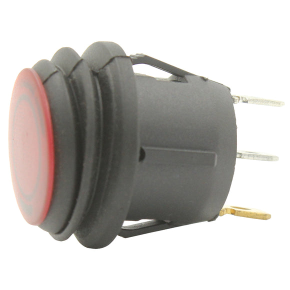 round toggle switch red
