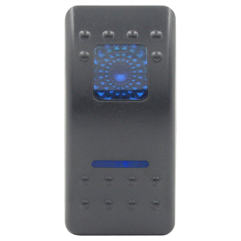 Custom Assembled Rocker Switch - Blue LED