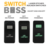 Rocker Switch - Laser Etched - 20 Styles
