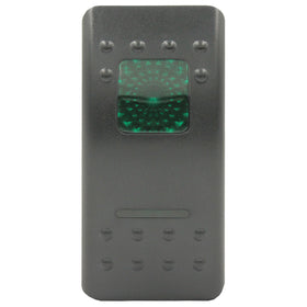 custom green led rocker switch