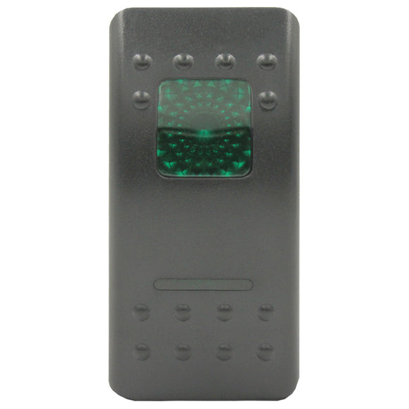 custom green led rocker switch
