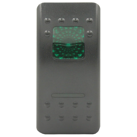 Custom Assembled Rocker Switch - Green LED