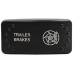 Laser Etched Horizontal Rocker Switch - Red LED - 90 Styles