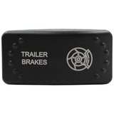 Laser Etched Horizontal Rocker Switch - Red LED - 90 Styles