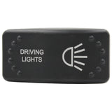 driving lights horizontal