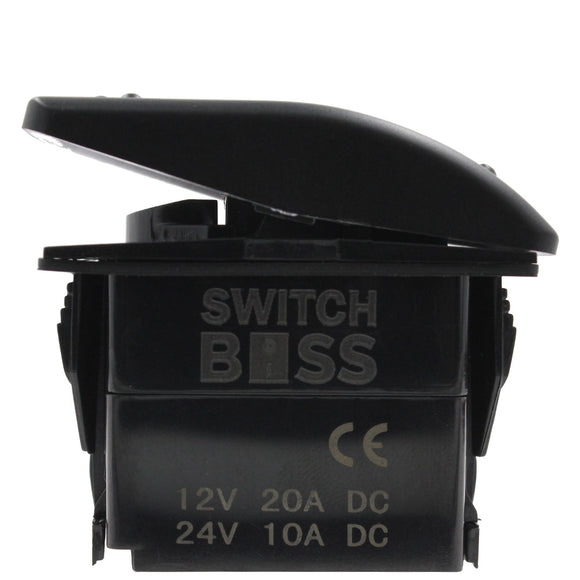 green led rocker switch