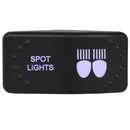 Laser Etched Horizontal Rocker Switch - Blue LED - 90 Styles-2