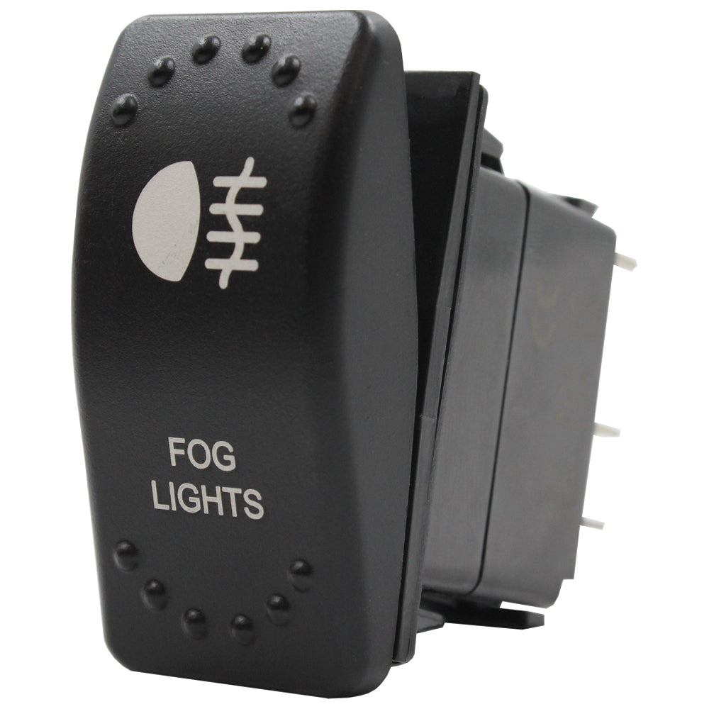 Laser Etched Rocker Switch - No LED - 88 Styles